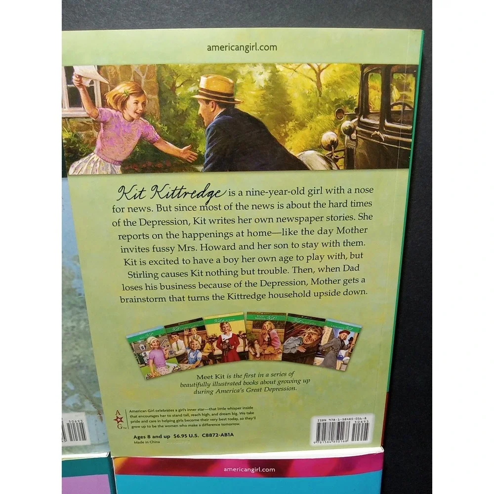 American Girl Paperback Book Lot Of 10 Meet Josephine Kit Felicity Kirsten More